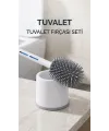 Silikon Deterjan Hazneli Esnek Tuvalet Fırçası Banyo Temizlik Ürünü