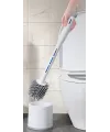 Silikon Deterjan Hazneli Esnek Tuvalet Fırçası Banyo Temizlik Ürünü