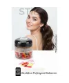 Silikon Saç Tokası Renkli Saç Lastiği Mini Elastik Toka 400 ADET RENKLİ 720710