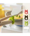 Silikon Tava Tencere Kaşık Tutucu