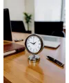 Sılver Classic Aura 25 x 20 Cm Metal Krom Masa Saati