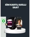 Sım Kartlı Gps Destekli Akıllı Saat Sesli Görüşmeli