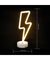 Şimşek Neon LED Lamba
