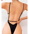 Sırt Dekolteli Çekici Fantezi Body