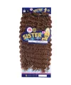 Sister Afro Dalgası Saç - Bakır 30