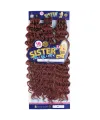 Sister Afro Dalgası Saç - Kızıl Bakır 350