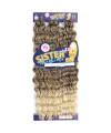 Sister Afro Dalgası Saç - Küllü Kahve / Platin Ombreli 8-613