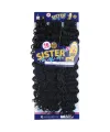 Sister Afro Dalgası Saç-Siyah 1