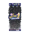 Sister Afro Dalgası Saç - Siyah Gri Ombreli T1B/Grey