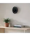 Siyah 36 Cm Modern Duvar Saati