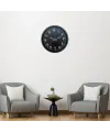 Siyah Arapça Rakamlı 52 x 52 Cm Duvar Saati