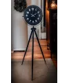 Siyah Asil Standart Stil Tripod Ayaklı Saat