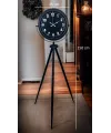 Siyah Asil Standart Stil Tripod Ayaklı Saat