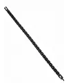 Siyah Çelik  Erkek Çelik Bileklik Boy 21.5 Cm / En 0.6 Mm  - Ebl0074