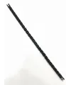 Siyah Çelik  Erkek Çelik Bileklik Boy 21.5 Cm / En 0.6 Mm  - Ebl0077