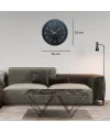 Siyah Elegance 52 x 52 Cm Duvar Saati