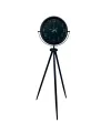 Siyah Elegance Aynalı Tripod 150 x 45 Cm Ayaklı Saat