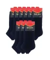 Siyah Erkek Kısa Spor Çorap 9 Çift