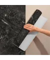 Siyah Mermer Desenli Yapışkanlı Kaplama Kağıdı 5 Metre