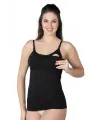 ieg™ SİYAH MI  1414 Modal Cotton Emzirme Atlet