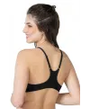 ieg™ SİYAH MI  1416 Modal Cotton Önden Açmalı Sporcu Sütyen