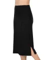 ieg™ SİYAH MI  1439 Modal Cotton Uzun Jupon