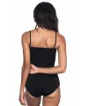 ieg™ SİYAH MI  1923 Soft İp Askılı Çıtçıtlı  Body