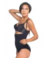 ieg™ SİYAH MI  2073 Göğüsü Açık Desenli Body Korse
