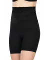 ieg™ SİYAH MI  2091 Önü Dantelli Yüksek Bel Boxer Korse
