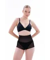 ieg™ SİYAH MI  2706 Lazer Tül Slip Hayalet Korse