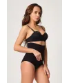 ieg™ SİYAH MI  2708 Lazer Yüksek Bel Kesim Slip Hayalet Korse