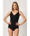 ieg™ SİYAH MI  2821 Balenli Double Boy Slip Lazer Korse