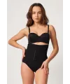 ieg™ SİYAH MI  2932 Double Karın Agraf Destekli Slip Lazer Korse
