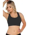 ieg™ SİYAH MI  4027 Seamless Tül Pedli Toparlayıcı Büstiyer