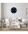 Siyah Modern 36 Cm Duvar Saati