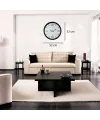 Siyah Modern Harmony 52 x 52 Cm Duvar Saati