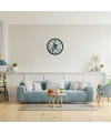 Siyah Paris Garden Dekoratif 36 Cm Duvar Saati