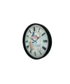 Siyah Paris Garden Dekoratif 36 Cm Duvar Saati