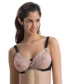 ieg™ SİYAH-PEMBE MI  148 B Balenli Toparlayıcı Sütyen
