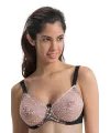 ieg™ SİYAH-PEMBE MI  148 C Balenli Toparlayıcı Sütyen