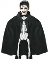 Siyah Renk Yakalı Halloween Pelerini 90 cm
