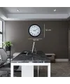 Siyah Royal Vienna 52 x 52 Cm Duvar Saati