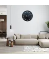 Siyah Sade & Şık 52 Cm Duvar Saati