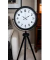 Siyah Tripod Ayaklı Dekoratif Saat