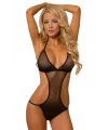 Siyah Tül Fantazi Babydoll TM1121