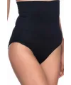 Siyah Yüksek Bel Double Slip Korse
