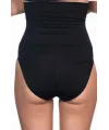 Siyah Yüksek Bel Double Slip Korse