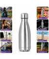 SN-25713 Şişe Tipi 500 Ml. Paslanmaz Çelik Termos