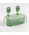 SN-29266 Vantuzlu Şeffaf Banyo Mutfak Rafı Organizer