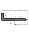 Şofben Çivisi No 1 / 5.8x50 - 100 Adet